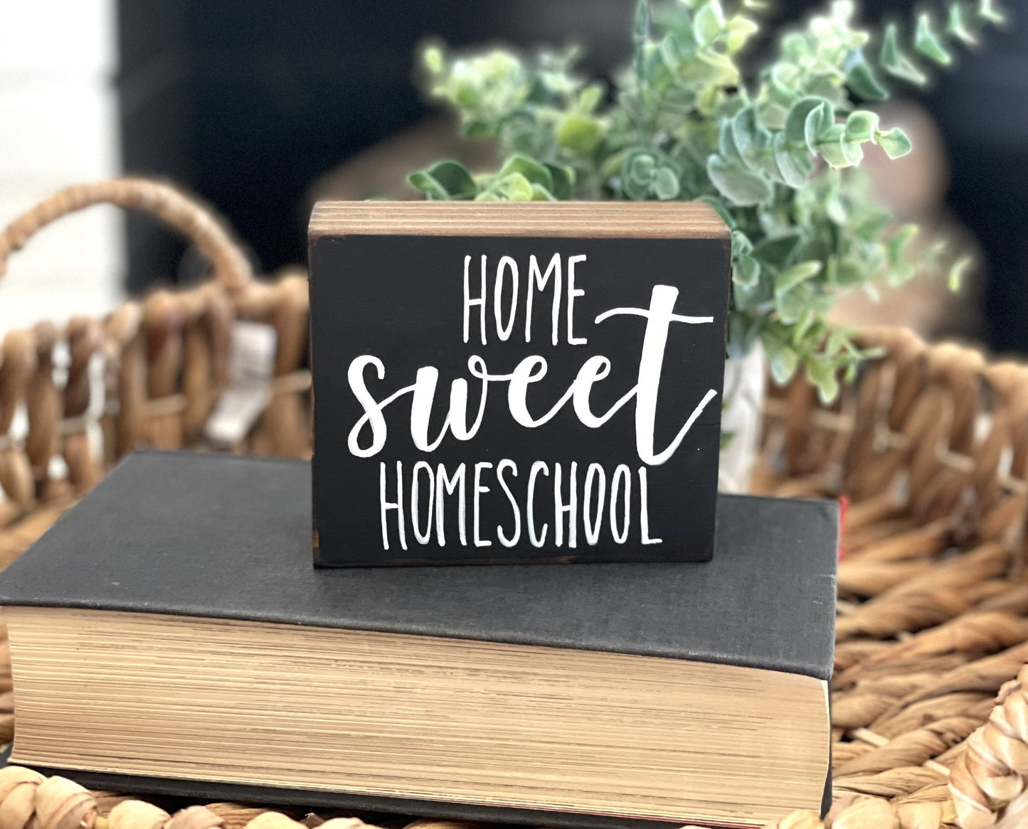 Home Sweet Homechool Sign | Homeschool Sign | Home School Sign| Home-School Sign