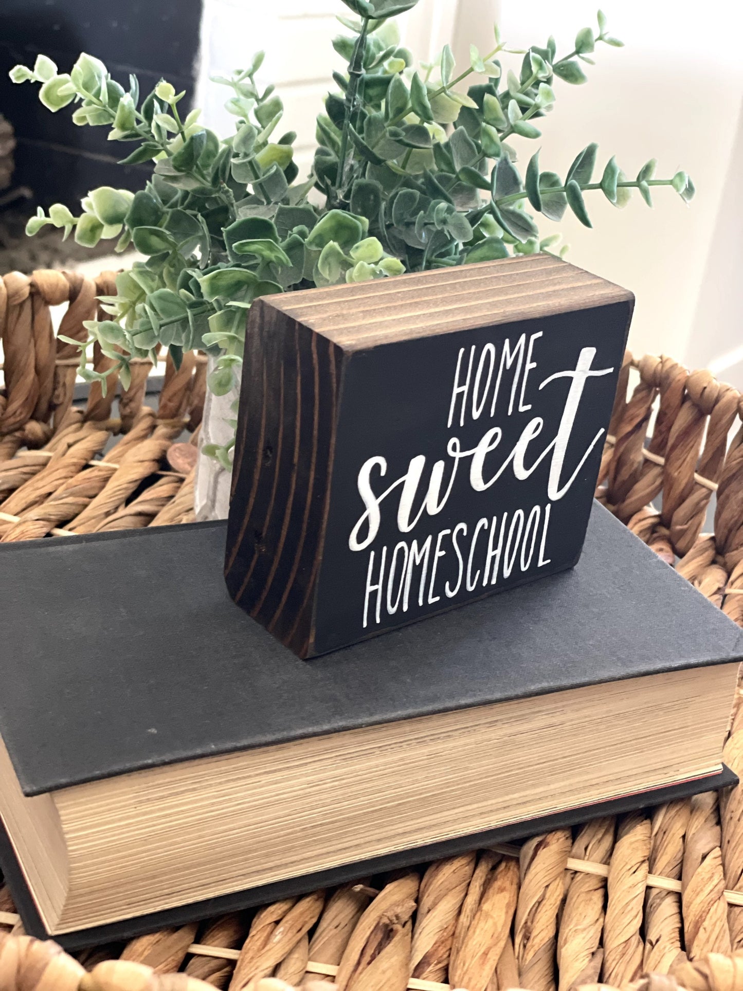 Home Sweet Homechool Sign | Homeschool Sign | Home School Sign| Home-School Sign